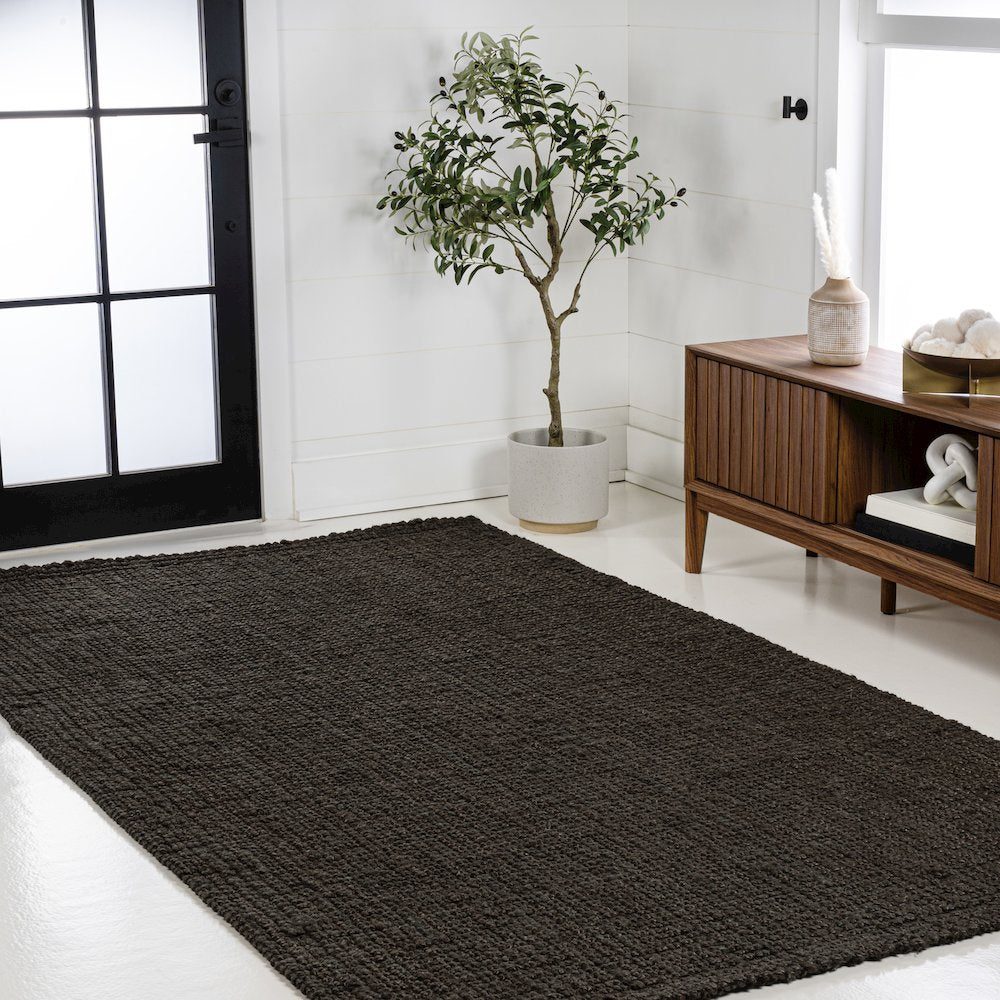 Pata Hand Woven Chunky Jute Area Rug