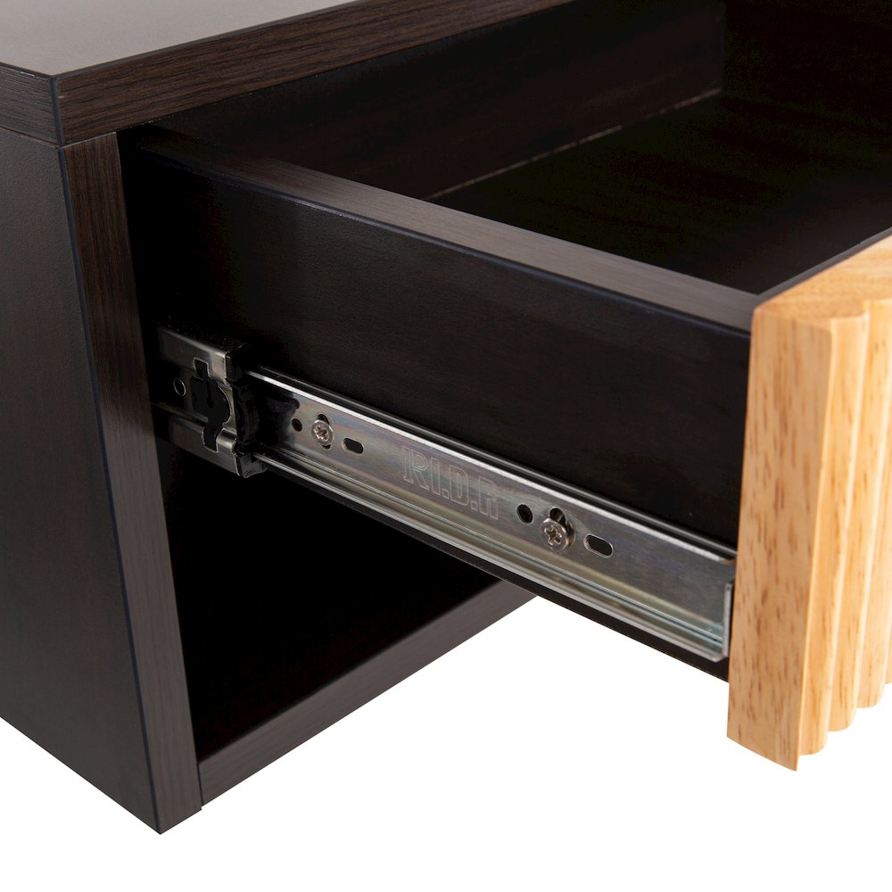 Elise 15.7" Modern Floating Wall Mounted Nightstand