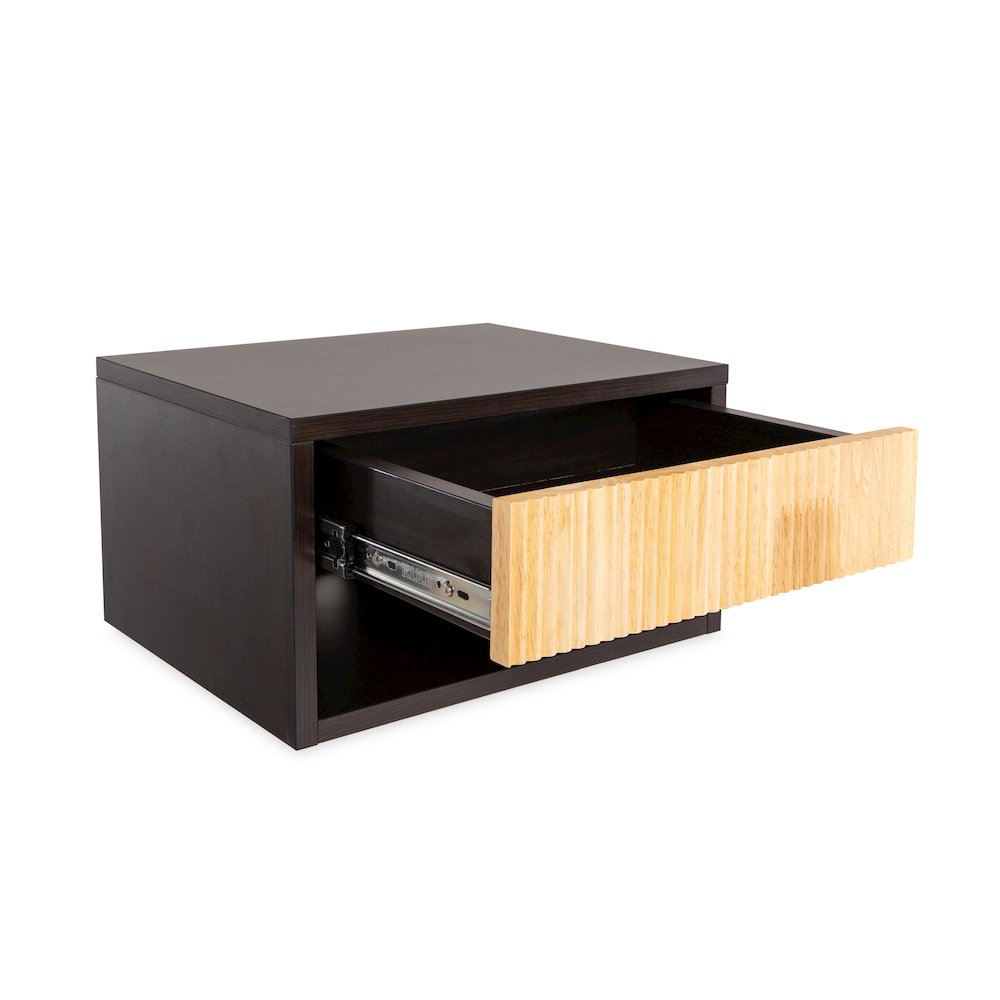 Elise 15.7" Modern Floating Wall Mounted Nightstand