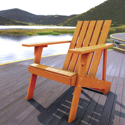 Irving Classic Solid Acacia Wood Adirondack Chair