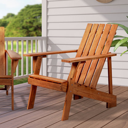 Irving Classic Solid Acacia Wood Adirondack Chair