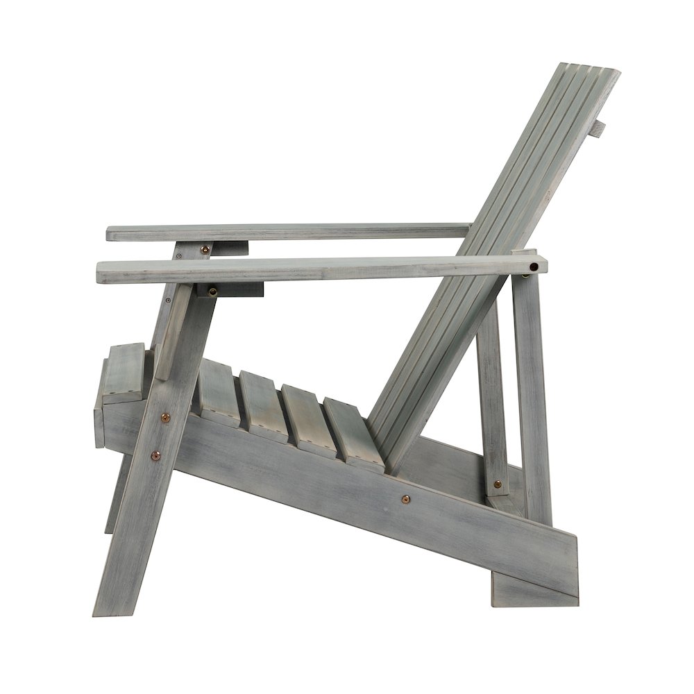 Irving Classic Solid Acacia Wood Adirondack Chair