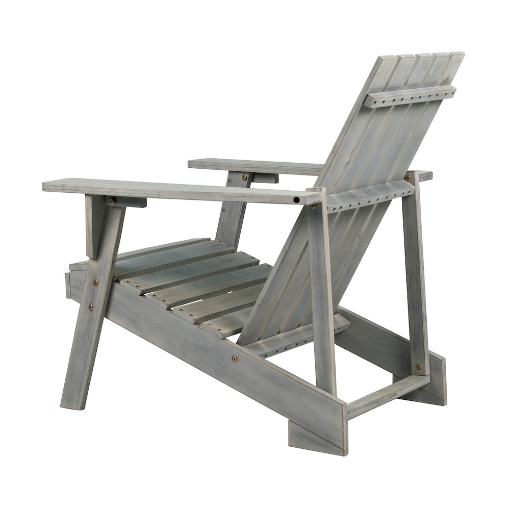 Irving Classic Solid Acacia Wood Adirondack Chair