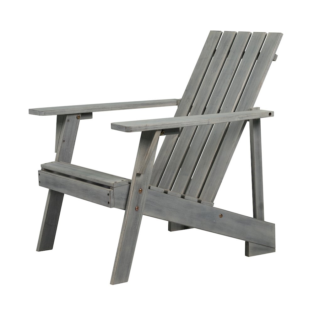 Irving Classic Solid Acacia Wood Adirondack Chair