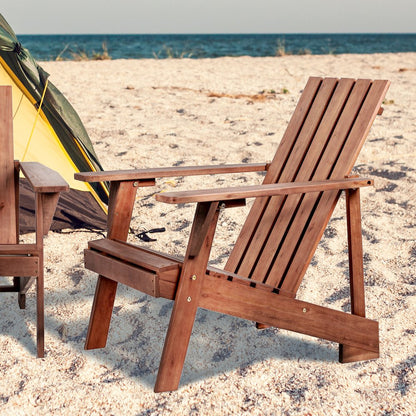 Irving Classic Solid Acacia Wood Adirondack Chair