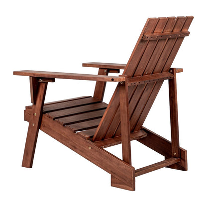 Irving Classic Solid Acacia Wood Adirondack Chair