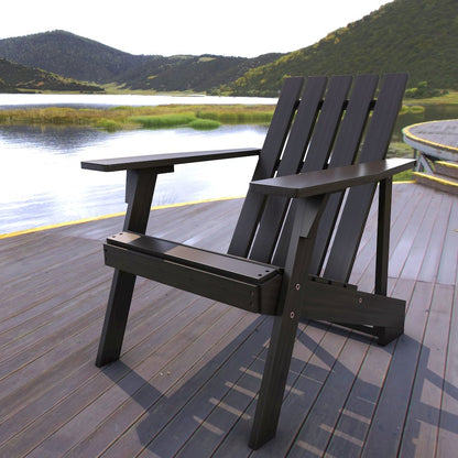 Irving Classic Solid Acacia Wood Adirondack Chair