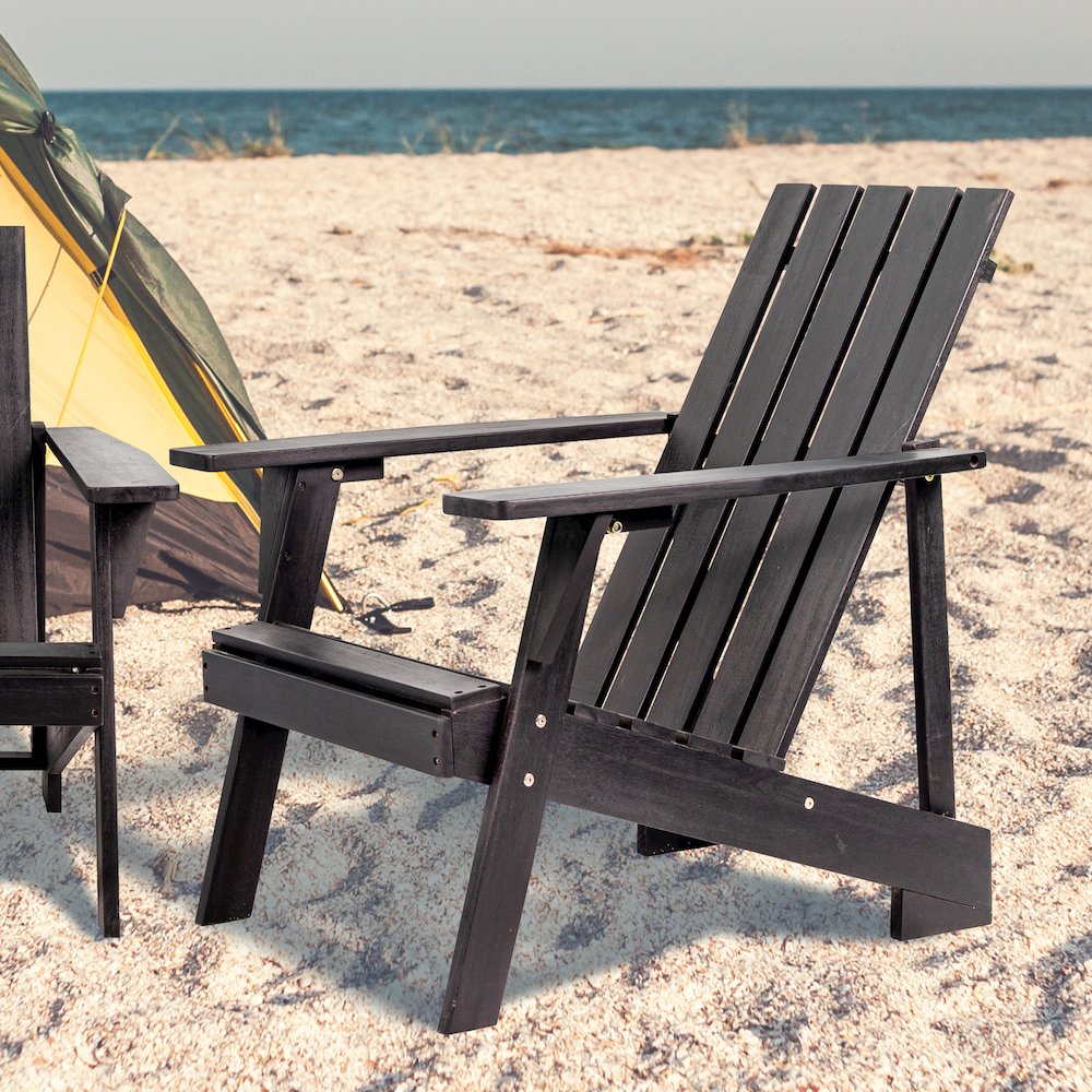 Irving Classic Solid Acacia Wood Adirondack Chair