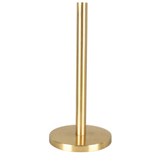 Avery Modern Classic Metal with Non Slip Weighted Base Paper Towel Holder, Gold