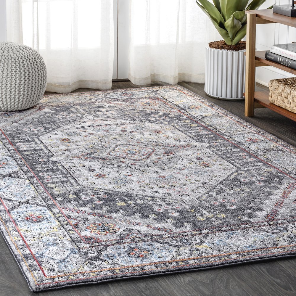 Kesan Vintage Medallion Area Rug