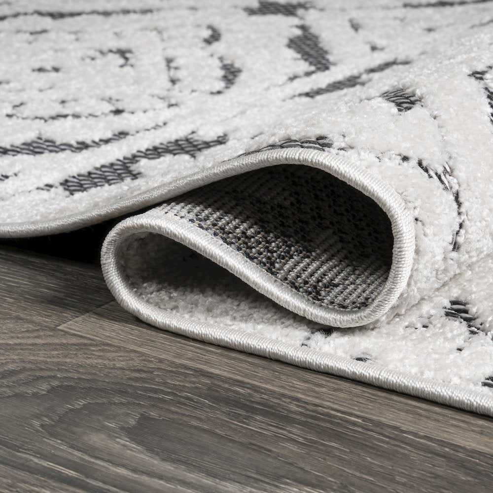 Citta High-Low Pile Mediterranean Tile Area Rug