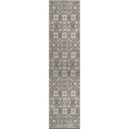 Citta High-Low Pile Mediterranean Tile Area Rug