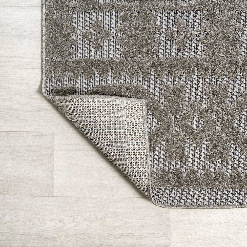 Citta High-Low Pile Mediterranean Tile Area Rug
