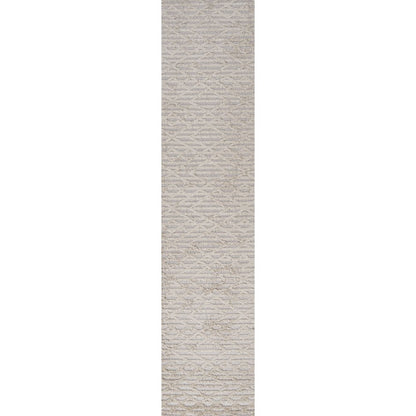 Ararat High-Low Pile Moroccan Diamond Modern Indoor/Outdoor Area Rug