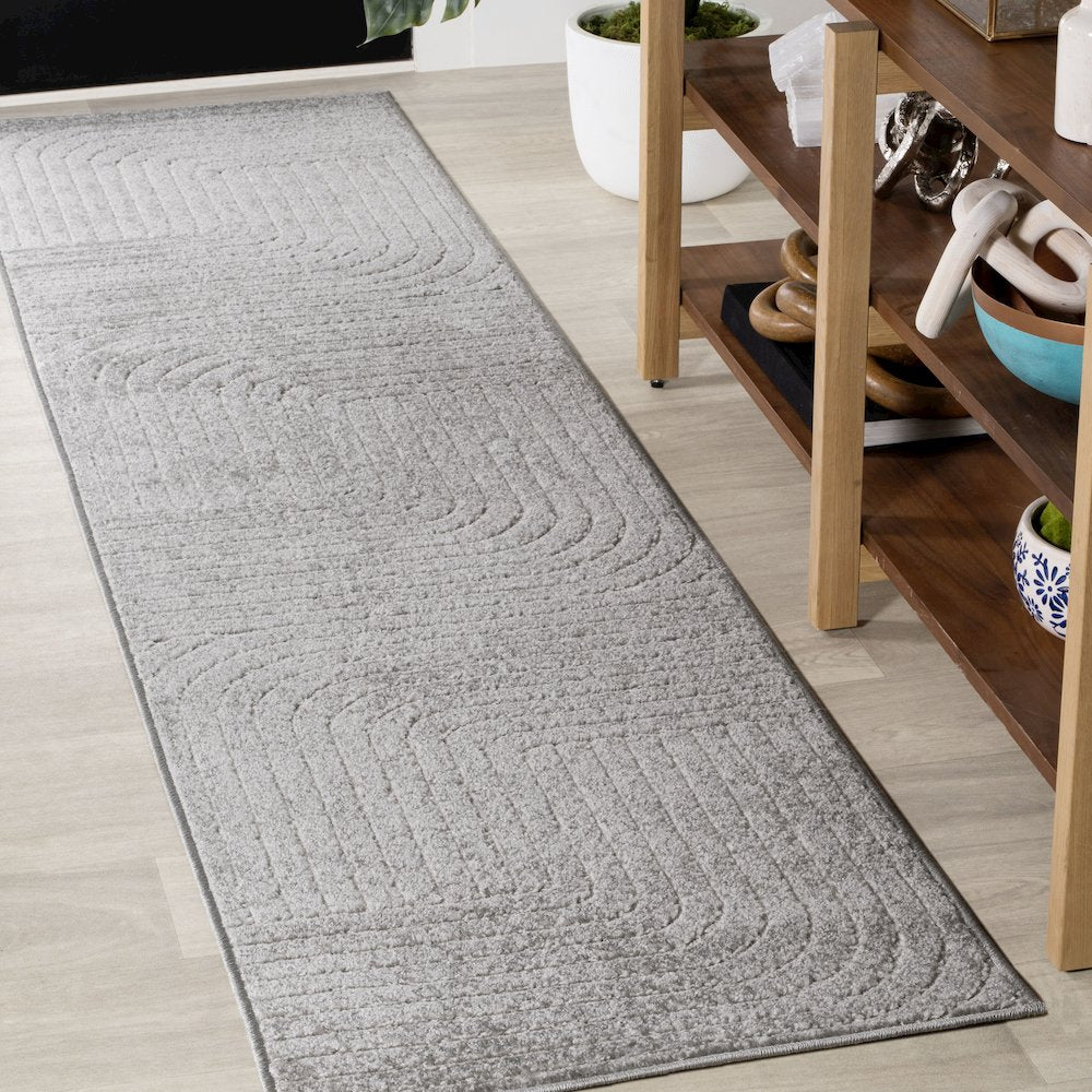 Odense Minimalist Angle Geometric Area Rug