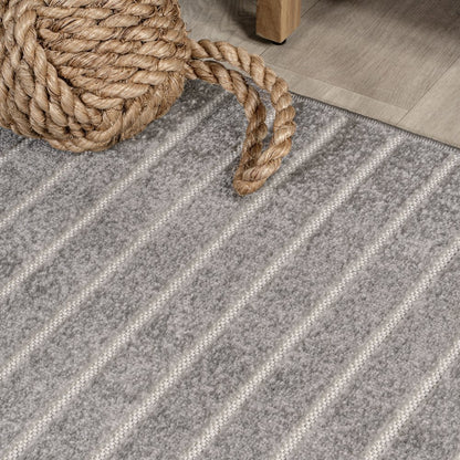 Odense Minimalist Angle Geometric Area Rug