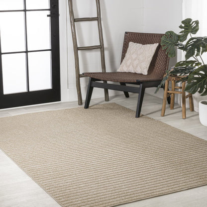 Aarhus Minimalist Scandi Striped Area Rug
