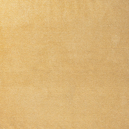 Haze Solid Low Pile Area Rug Mustard