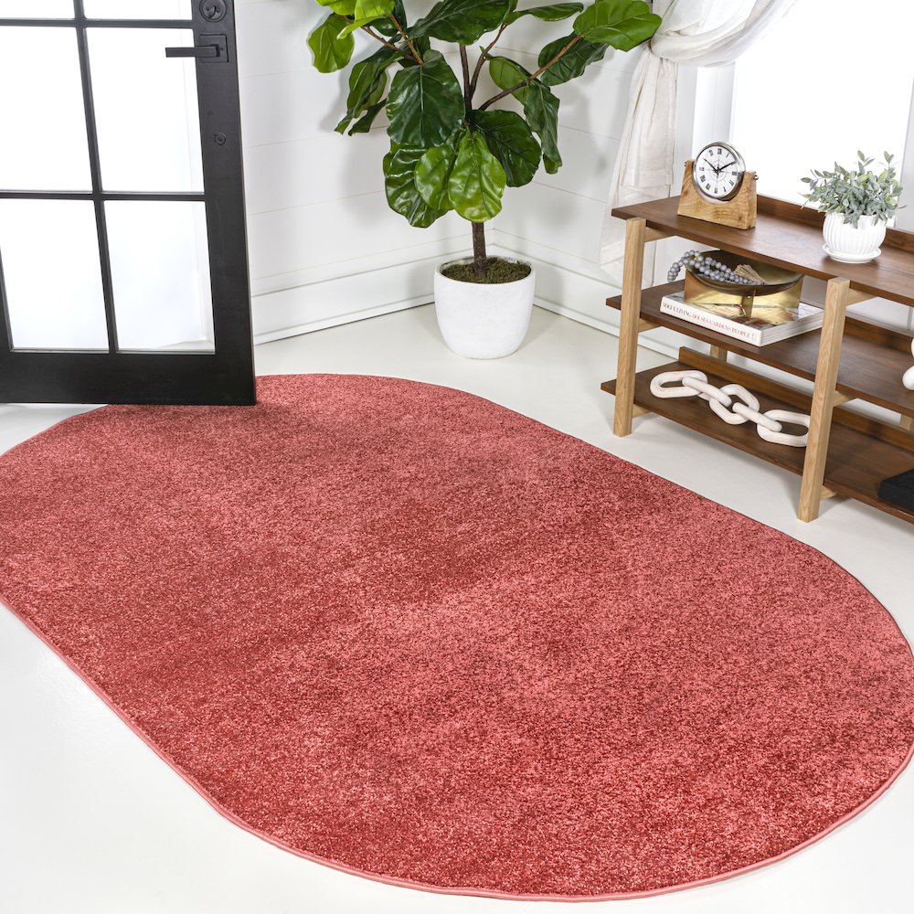 Haze Solid Low-Pile Area Rug