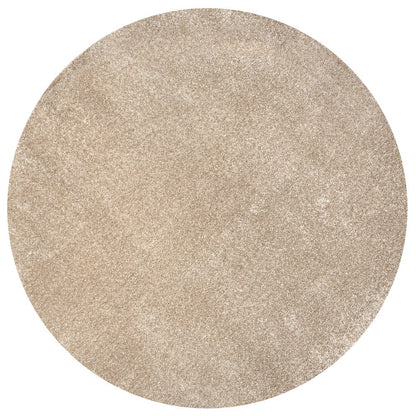 Haze Solid Low Pile Area Rug Beige