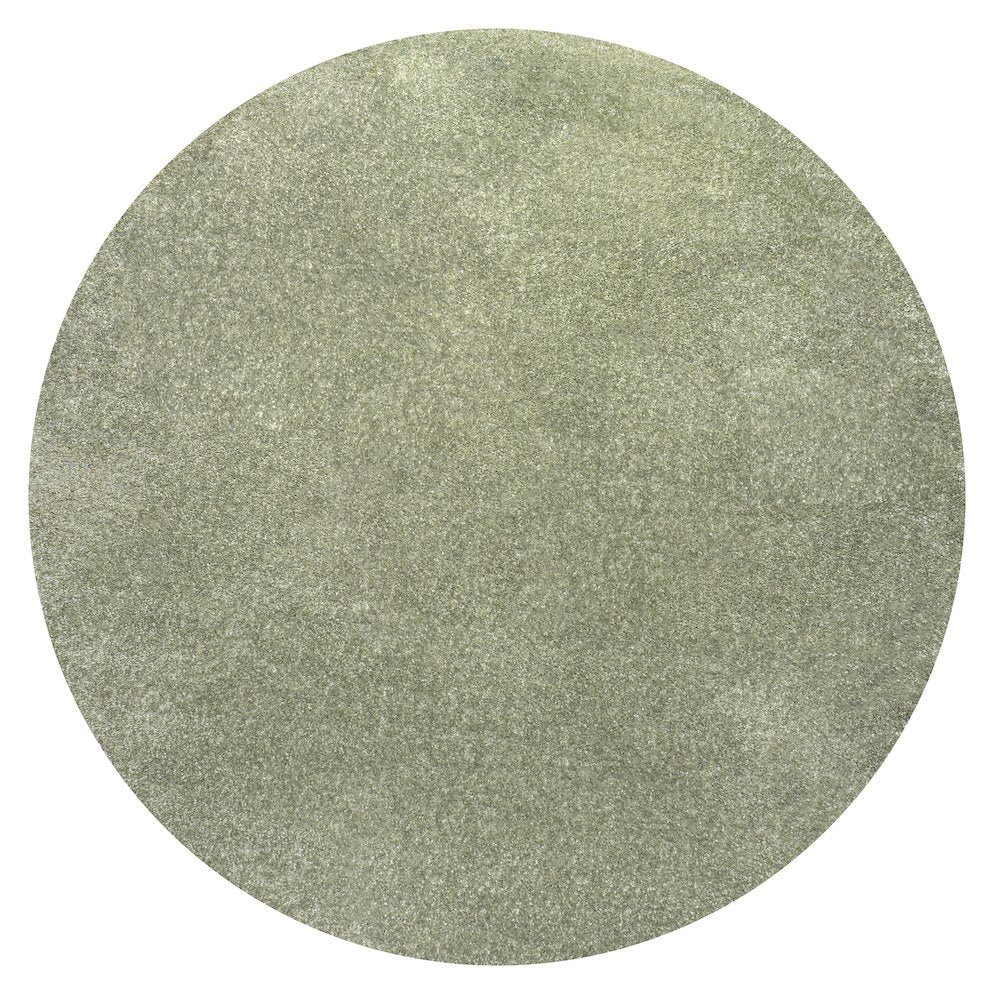 Haze Solid Low Pile Area Rug Green