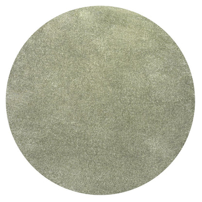 Haze Solid Low Pile Area Rug Green