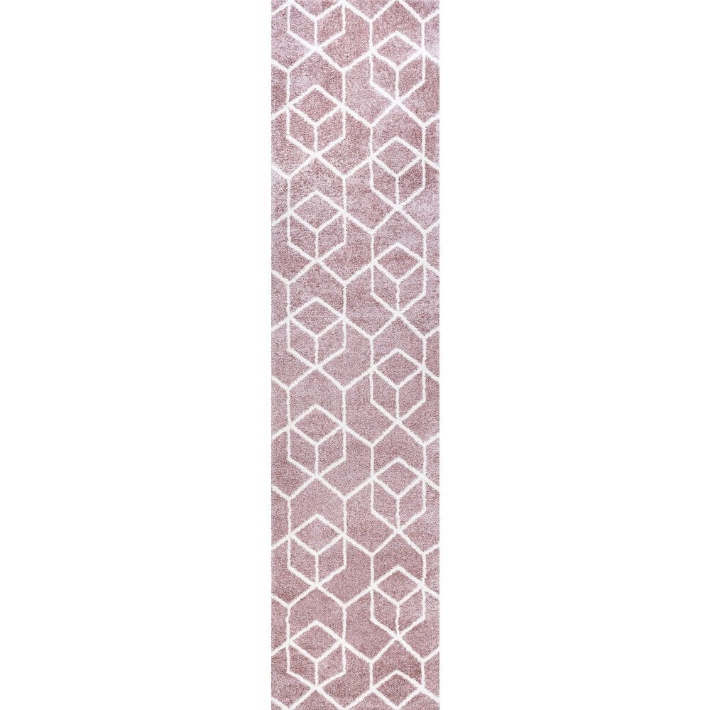 Tumbling Blocks Modern Geometric Area Rug