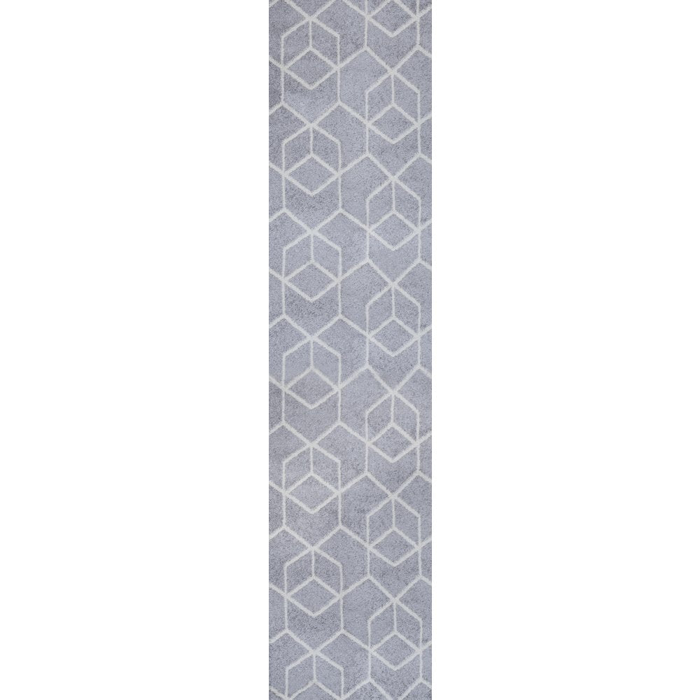 Tumbling Blocks Modern Geometric Area Rug