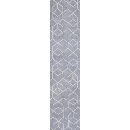 Tumbling Blocks Modern Geometric Area Rug