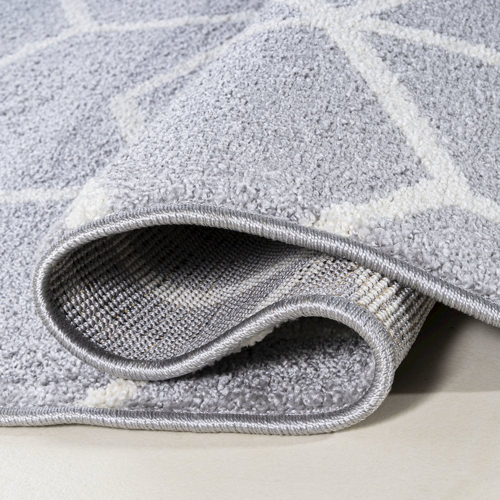 Tumbling Blocks Modern Geometric Area Rug
