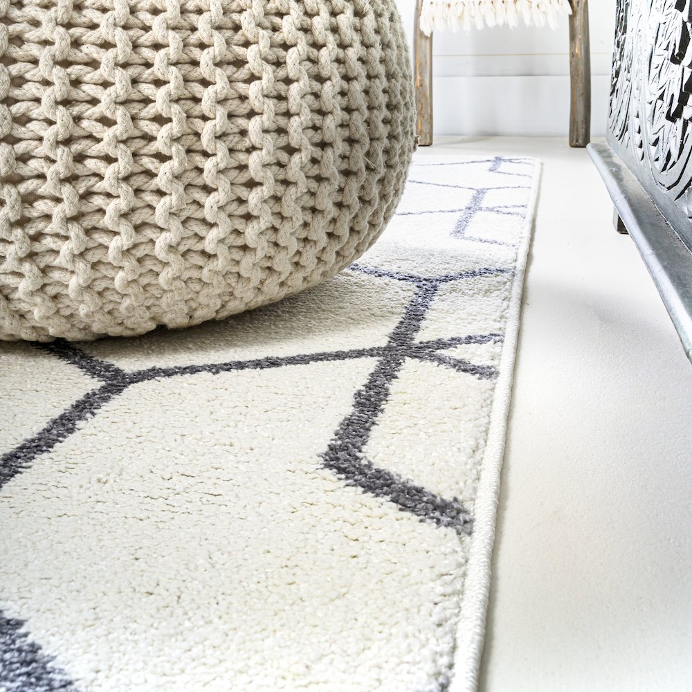 Tumbling Blocks Modern Geometric Area Rug