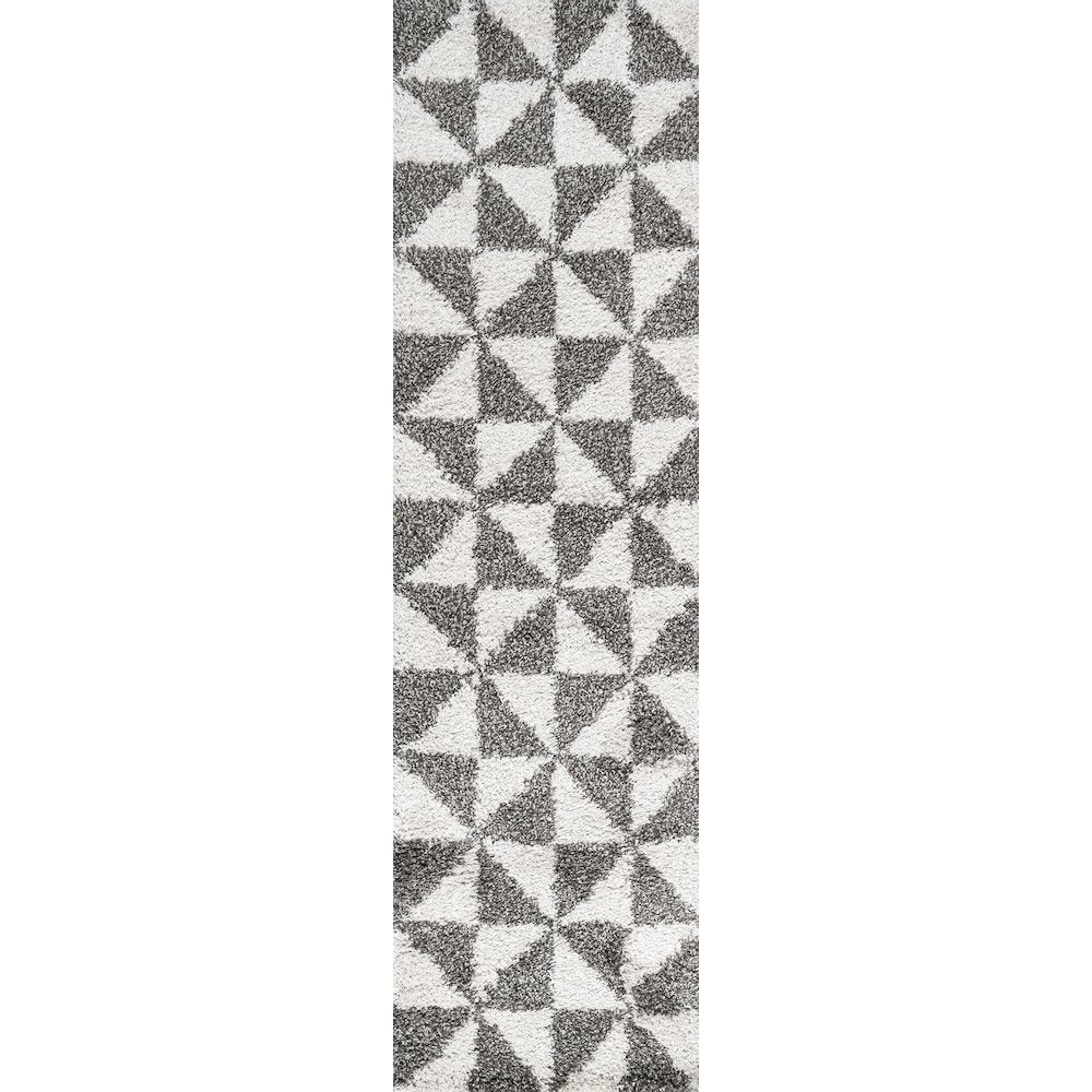 Alcudia Geometric Shag Area Rug