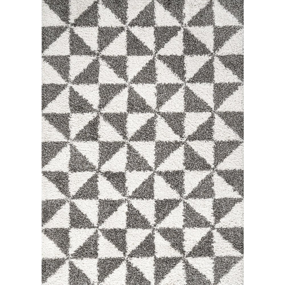 Alcudia Geometric Shag Area Rug