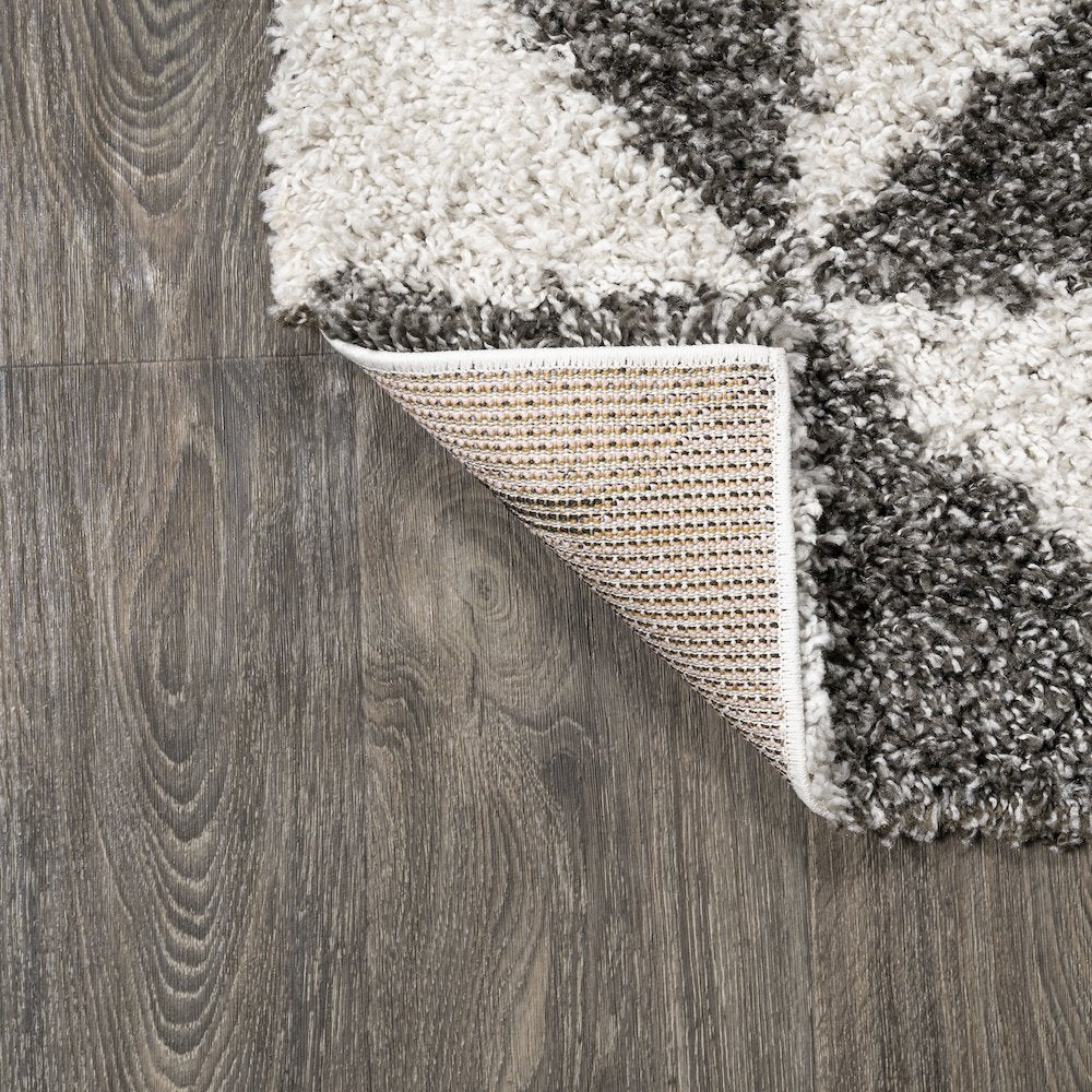 Alcudia Geometric Shag Area Rug