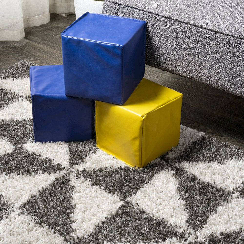 Alcudia Geometric Shag Area Rug