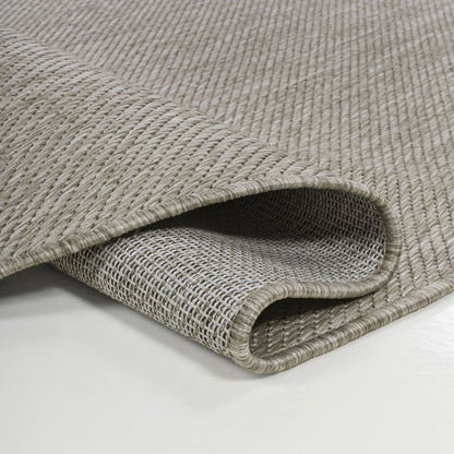 Evan Modern Rustic Organic CurveIndoor/Outdoor Shaped  Rug