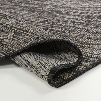 Callan Modern Rustic Abstract Natural   Indoor/Outdoor Shaped  Rug