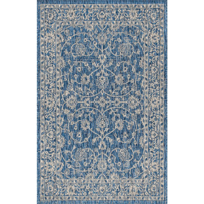 Palazzo Vine And Border Textured Weave Indoor/Outdoor Area Rug
