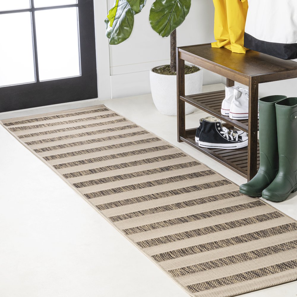 Aveiro Wide Stripe Indoor/Outdoor Area Rug