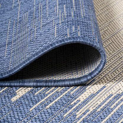 Tavira Modern Strie Indoor/Outdoor Area Rug