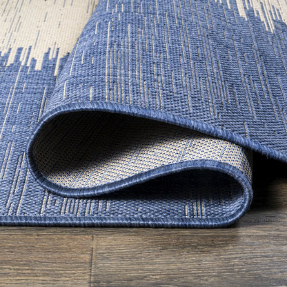 Tavira Modern Strie Indoor/Outdoor Area Rug