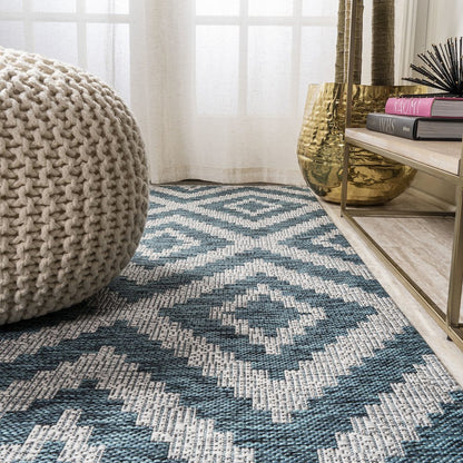 Sintra Diamond Tribal Indoor/Outdoor Area Rug