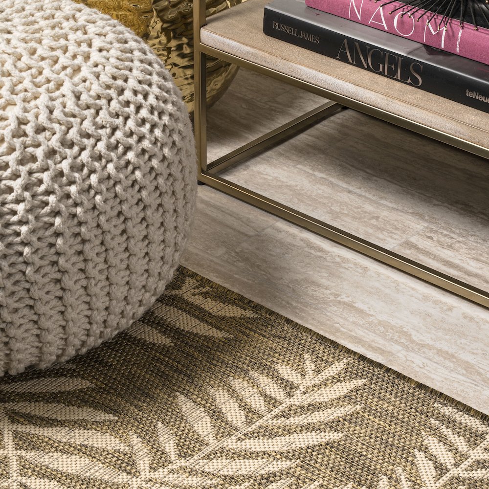 Nevis Palm Frond Indoor/Outdoor Area Rug