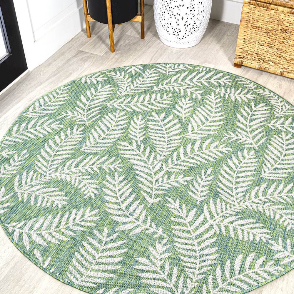 Nevis Palm Frond Indoor/Outdoor Area Rug