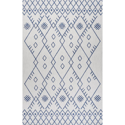 Boho Moroccan Indoor/Outdoor Area Rug