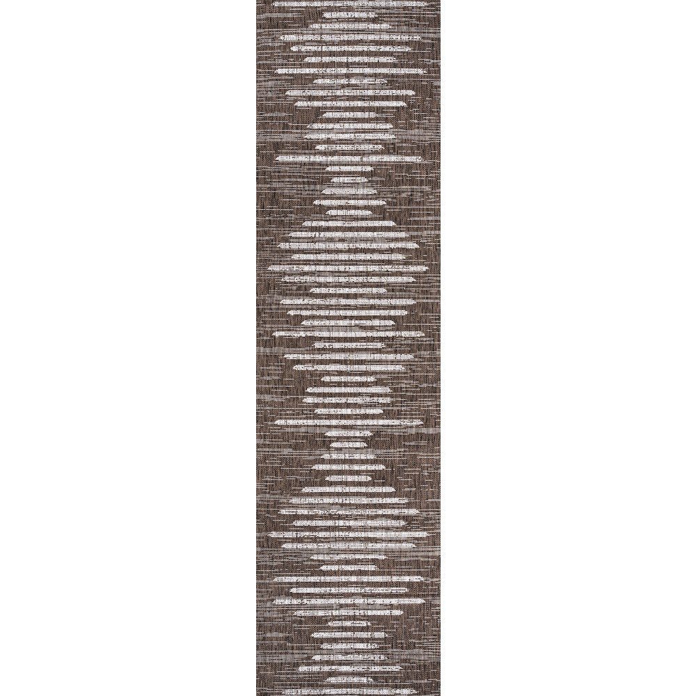 Zolak Berber Stripe Geometric Indoor/Outdoor Area Rug