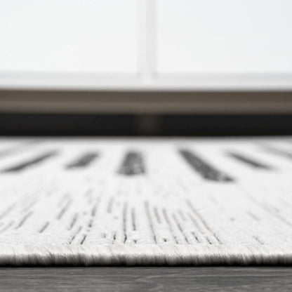Zolak Berber Stripe Geometric Indoor/Outdoor Area Rug