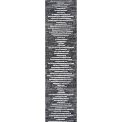 Zolak Berber Stripe Geometric Indoor/Outdoor Area Rug