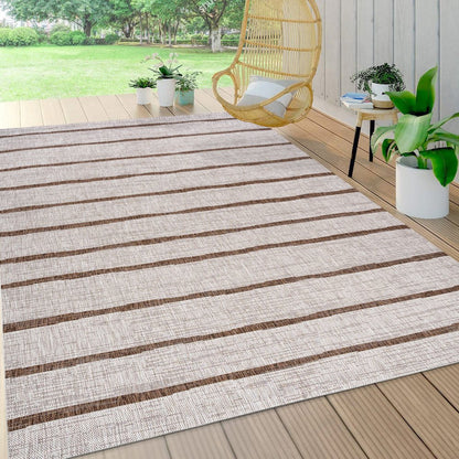 Colonia Berber Stripe Indoor/Outdoor Area Rug