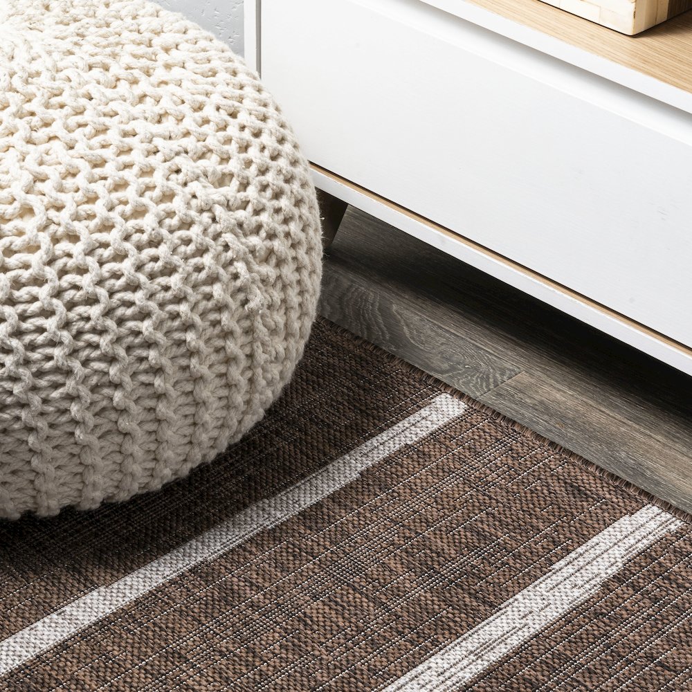 Colonia Berber Stripe Indoor/Outdoor Area Rug